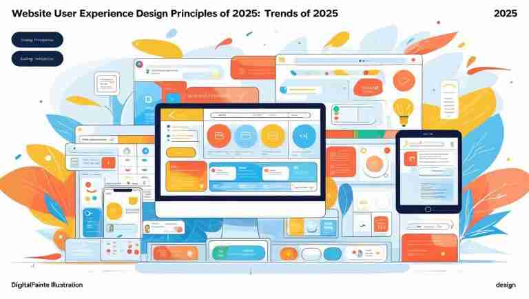 Website User Experience Design Principles 2025: Trends That Define Modern Interfaces